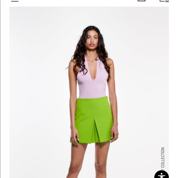 purple mauve halter one piece bodysuit - Picture 3 of 12